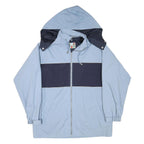 COLLECTION WOODPECKER Mens Blue & Navy Zip Jacket L Polyester Blend Casual