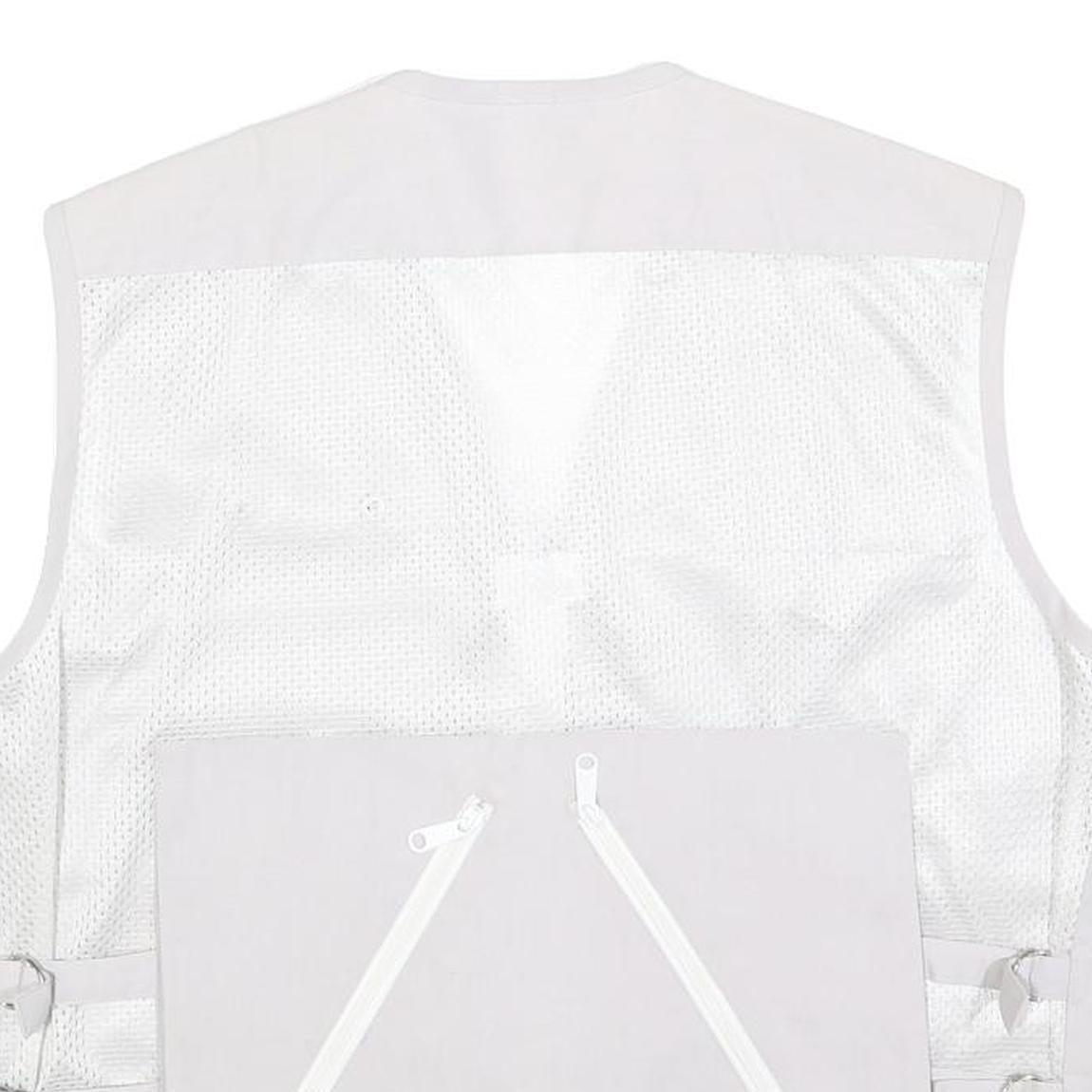 PICTURE CITY Mens Light Grey Cotton Blend Workwear Jacket L Woven Plain Utility