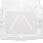 PICTURE CITY Mens Light Grey Cotton Blend Workwear Jacket L Woven Plain Utility