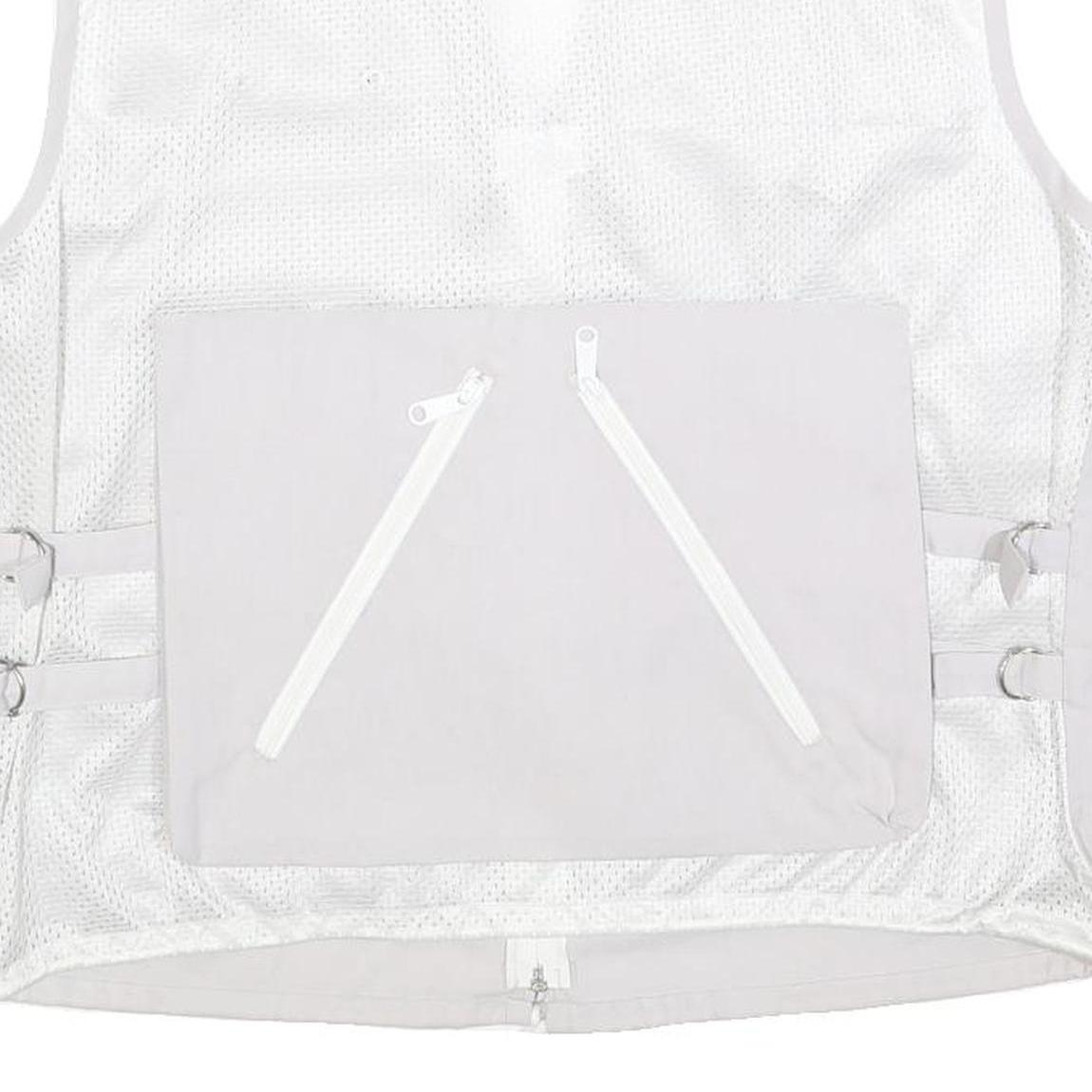 PICTURE CITY Mens Light Grey Cotton Blend Workwear Jacket L Woven Plain Utility