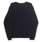 PUMA Mens Sweatshirt Black Crew Neck S