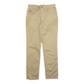 VANS Mens Slim Khaki Beige Trousers W28 L28 Zip Closure Casual Daily Wear