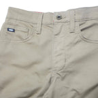 VANS Mens Slim Khaki Beige Trousers W28 L28 Zip Closure Casual Daily Wear