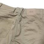 VANS Mens Slim Khaki Beige Trousers W28 L28 Zip Closure Casual Daily Wear
