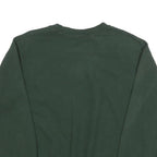 ACDC Womens Green Cotton Blend Crew Neck Sweatshirt M Animal Print Graphic