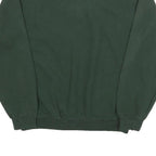 ACDC Womens Green Cotton Blend Crew Neck Sweatshirt M Animal Print Graphic