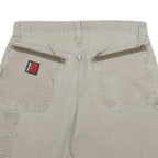 WRANGLER Mens Shorts Beige Casual L W32 Cotton Blend Utility Workwear Relaxed