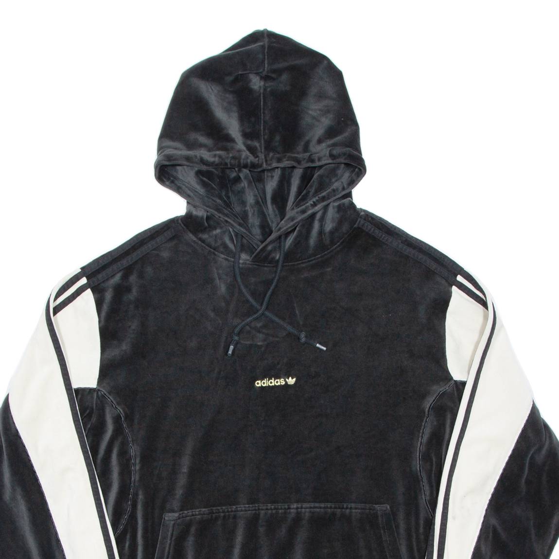 ADIDAS Womens Black Hoodie L