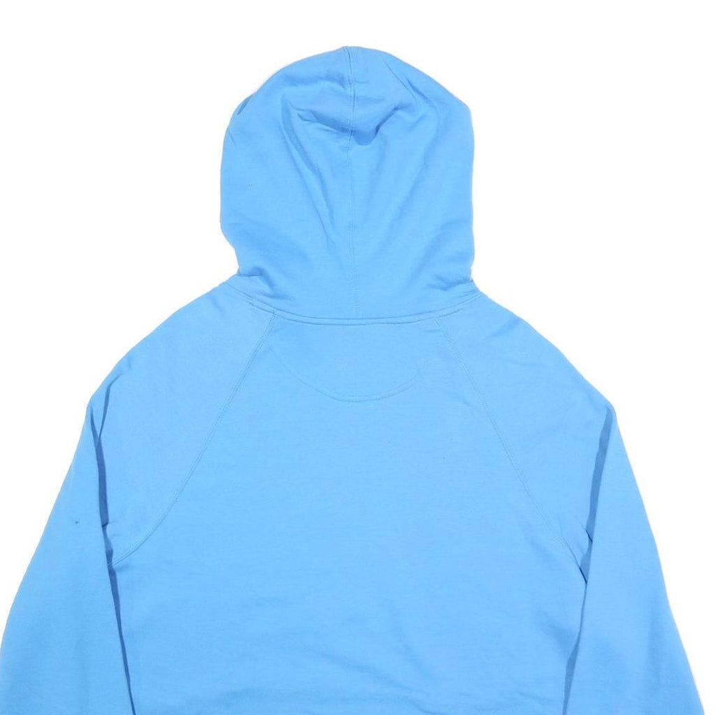 CHAMPION Womens Blue Hooded Pullover 2XL Cotton Blend Casual Sweatshirt