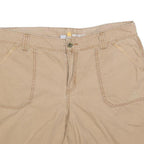 CARHARTT Womens Shorts Beige Casual Relaxed Fit L W36 Cotton Blend