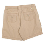 CARHARTT Womens Shorts Beige Casual Relaxed Fit L W36 Cotton Blend