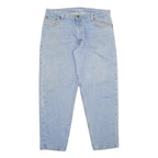 CARHARTT Mens Jeans Blue Relaxed Straight Denim Light W38 L30 Classic Workwear