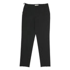 PRADA Womens Black Regular Fit Straight Leg Trousers W28 L29 Classic Tailored