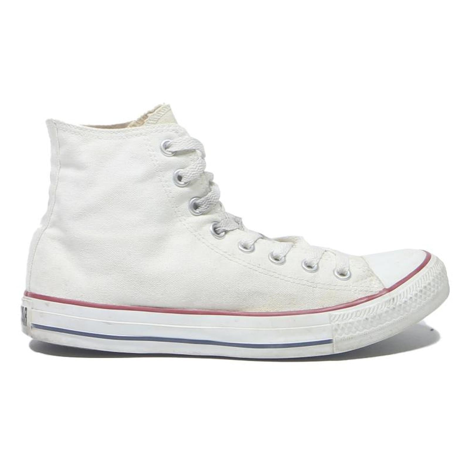 CONVERSE Classic Womens High Top Trainers White Canvas UK 6.5 Vintage Style