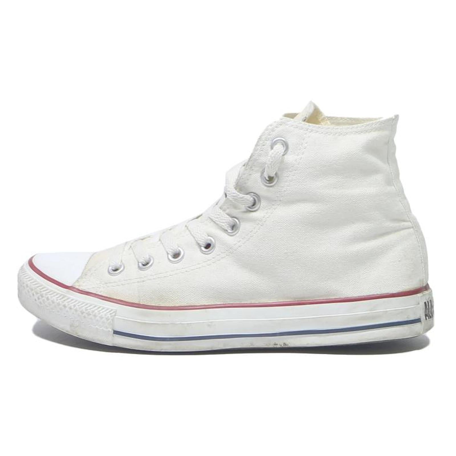 CONVERSE Classic Womens High Top Trainers White Canvas UK 6.5 Vintage Style