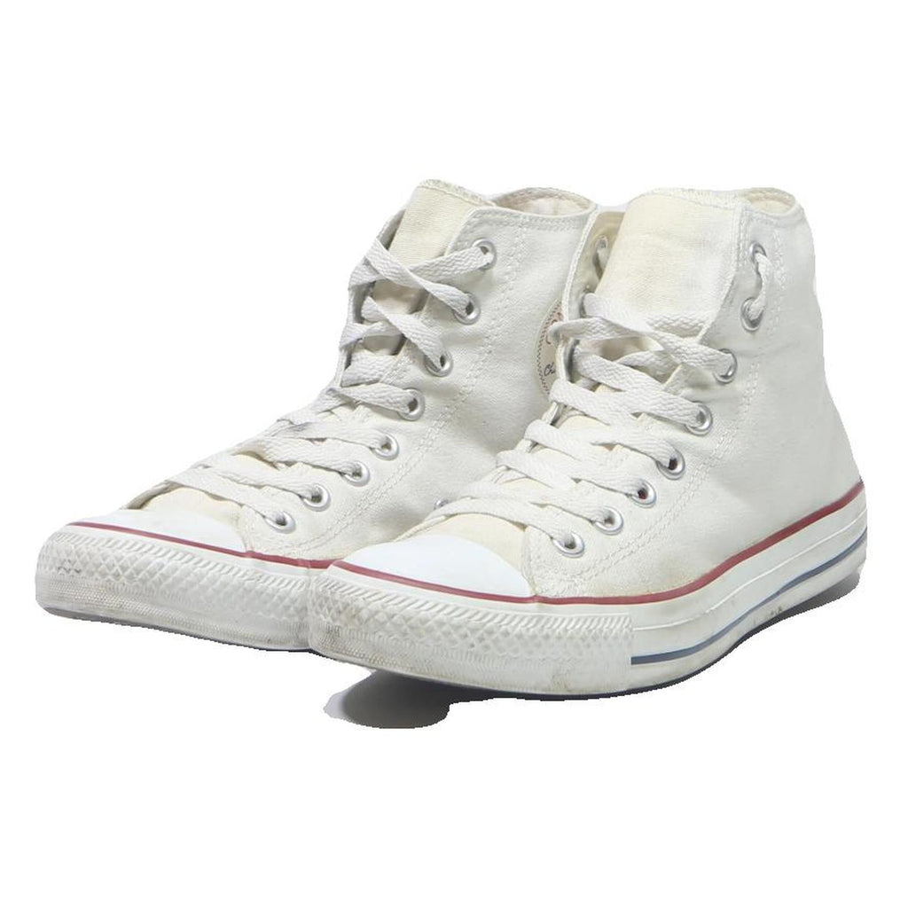 CONVERSE Classic Womens High Top Trainers White Canvas UK 6.5 Vintage Style