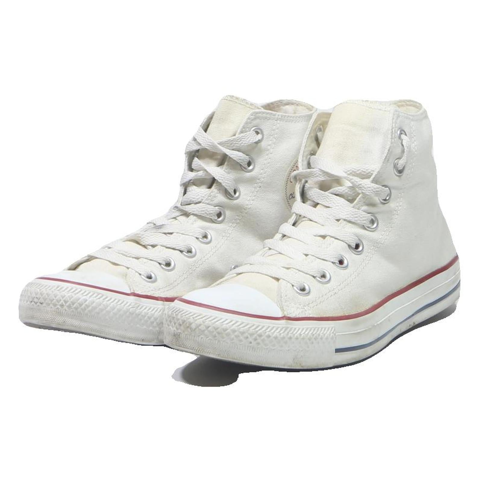 CONVERSE Classic Womens High Top Trainers White Canvas UK 6.5 Vintage Style
