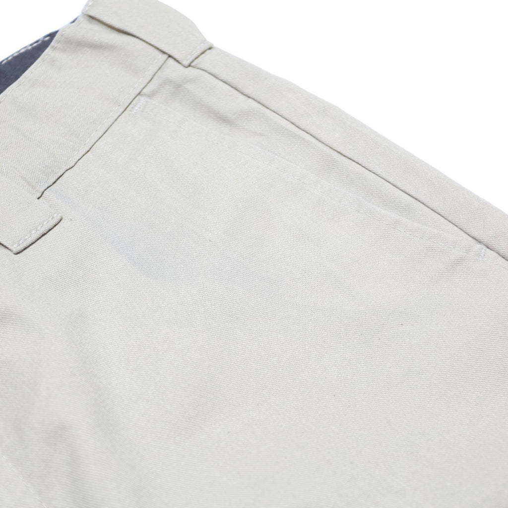 DICKIES Mens Cotton Blend Beige Regular Fit Straight Leg Trousers W31 L30