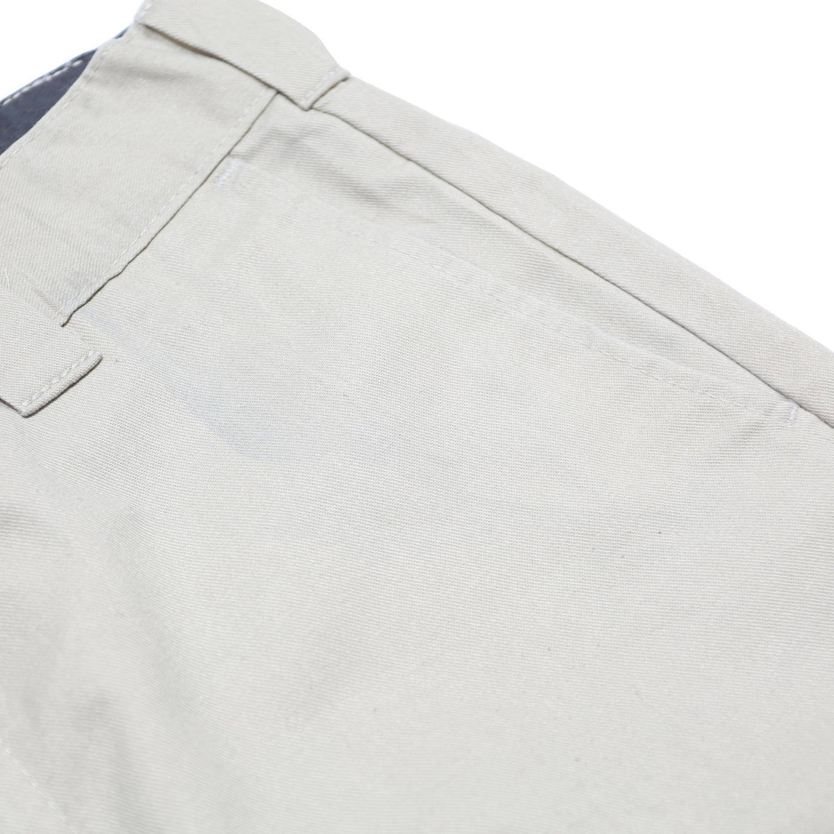 DICKIES Mens Cotton Blend Beige Regular Fit Straight Leg Trousers W31 L30