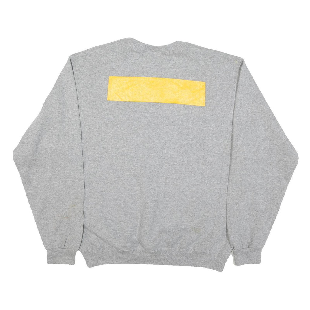 RUSSELL ATHLETIC Mens Grey Correctional Cdcr Academy Crew Neck M Cotton