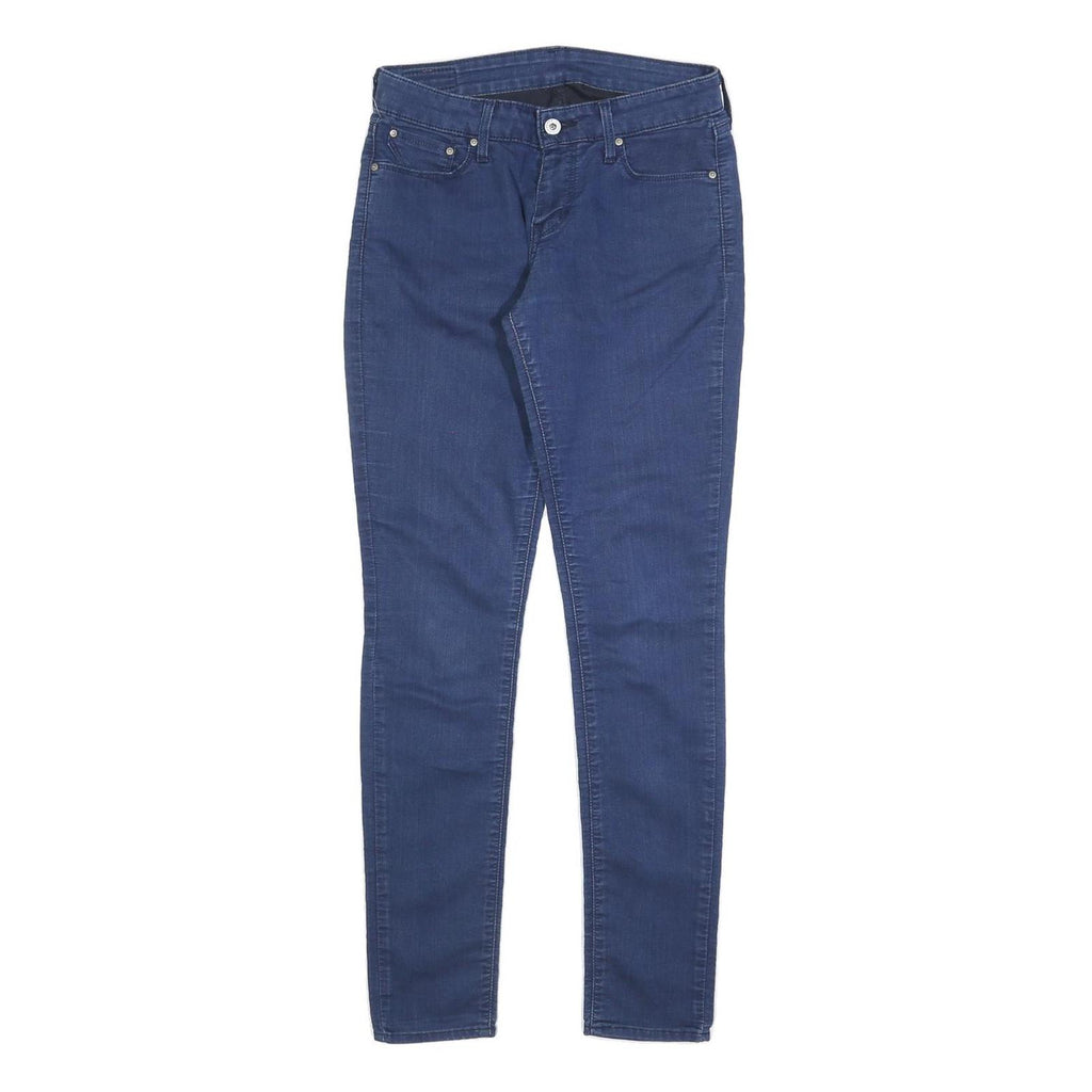 LEVI'S Womens Jeans Blue Slim Skinny Denim Medium W26 L32 Stretch Cotton