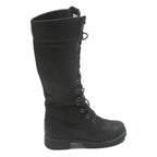 TIMBERLAND Womens Black Leather Lace-Up High Boots UK 4 Durable Stylish