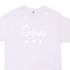 GILDAN Squad Womens T-Shirt Pink M
