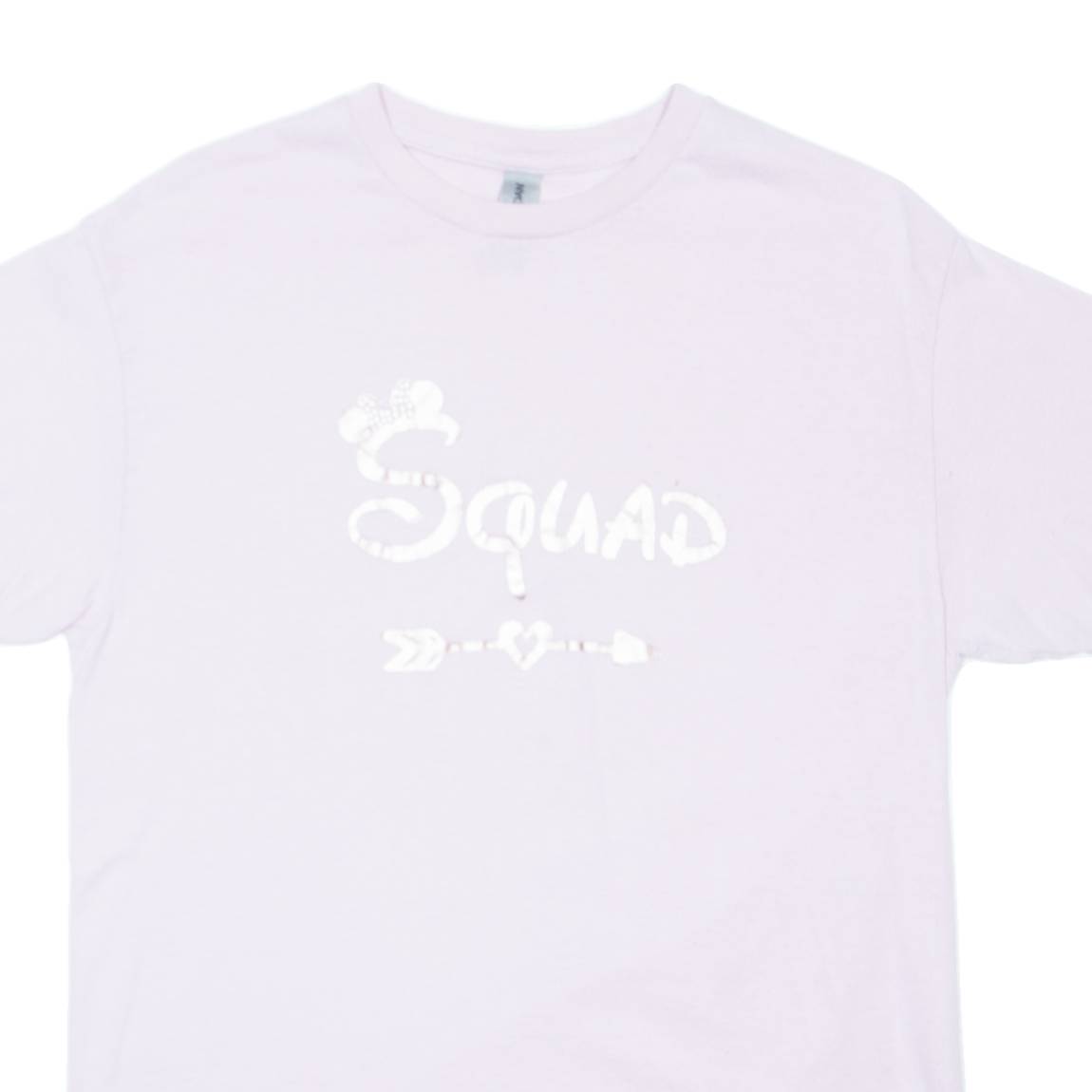 GILDAN Squad Womens T-Shirt Pink M