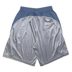 AIR JORDAN Mens Blue & Silver Casual Polyester Shorts XL W32 Basketball Sports