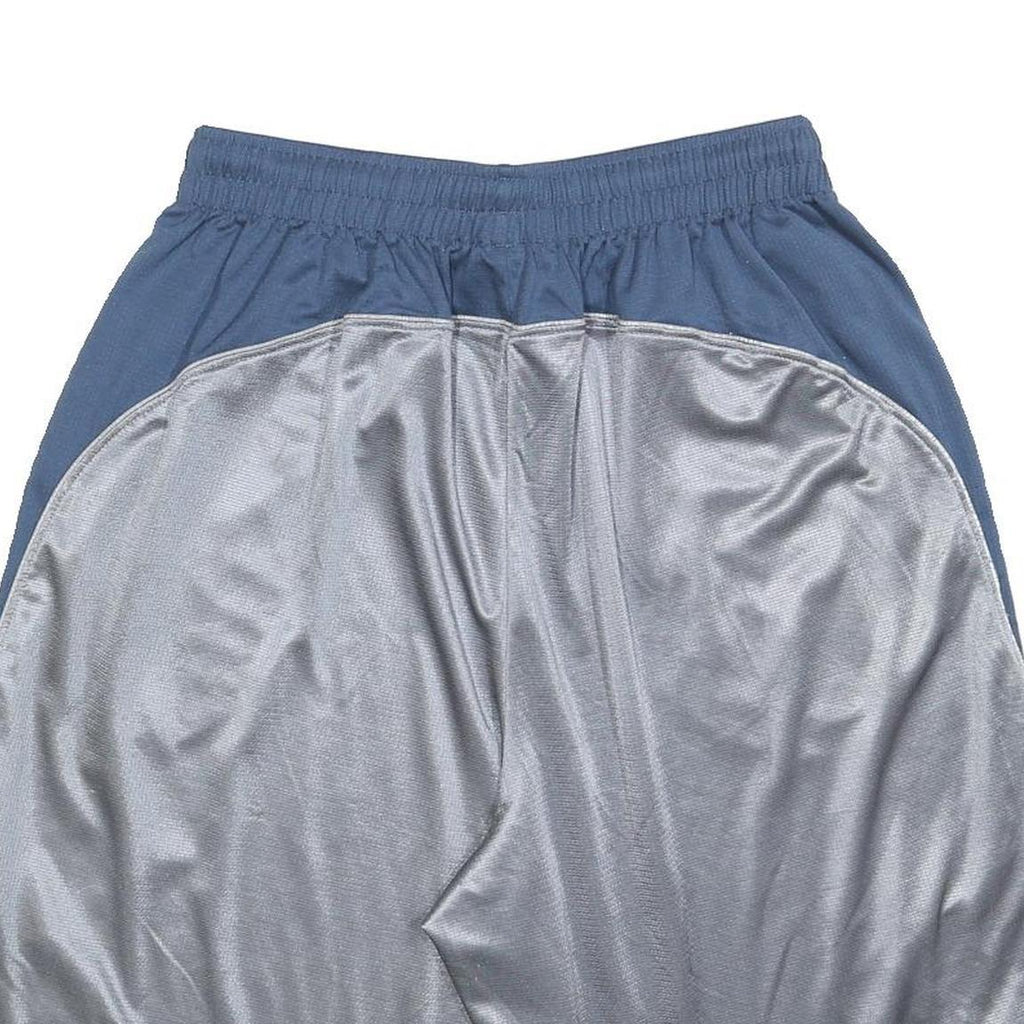 AIR JORDAN Mens Blue & Silver Casual Polyester Shorts XL W32 Basketball Sports