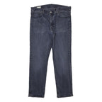 LEVI'S 511 Big E Mens Skinny Slim Blue Denim Cotton Blend Medium W36 L30 Zip