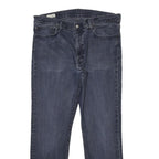 LEVI'S 511 Big E Mens Skinny Slim Blue Denim Cotton Blend Medium W36 L30 Zip