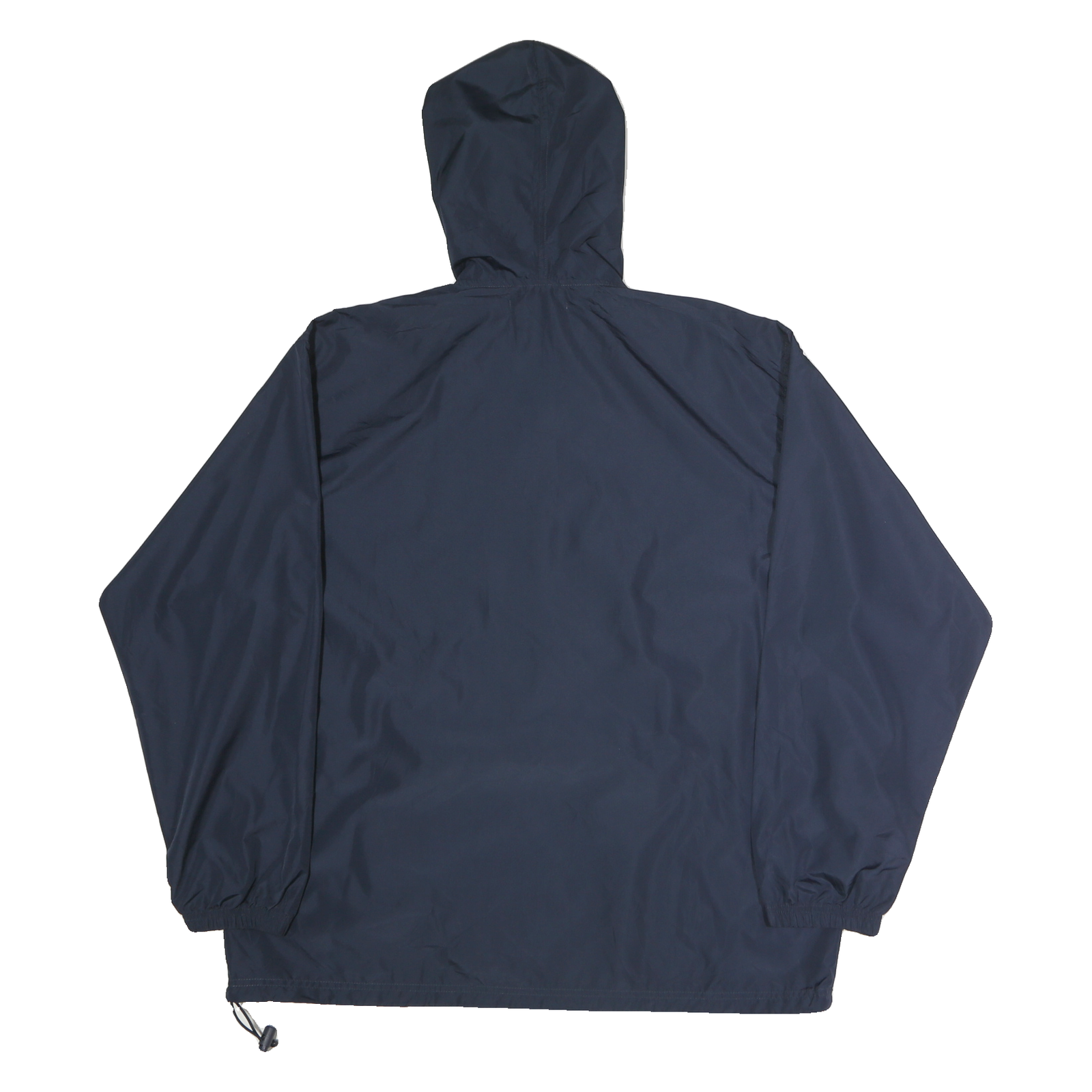 HOLLAND AMERICA LINE Mens Navy Blue Hooded Jacket XL Nylon Zip Windbreaker