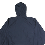 HOLLAND AMERICA LINE Mens Navy Blue Hooded Jacket XL Nylon Zip Windbreaker
