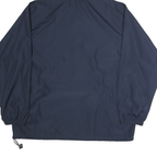 HOLLAND AMERICA LINE Mens Navy Blue Hooded Jacket XL Nylon Zip Windbreaker