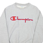 CHAMPION REVERSE WEAVE Mens Grey Crew Neck XS Cotton Blend Pullover Sweatshirt