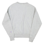 CHAMPION REVERSE WEAVE Mens Grey Crew Neck XS Cotton Blend Pullover Sweatshirt