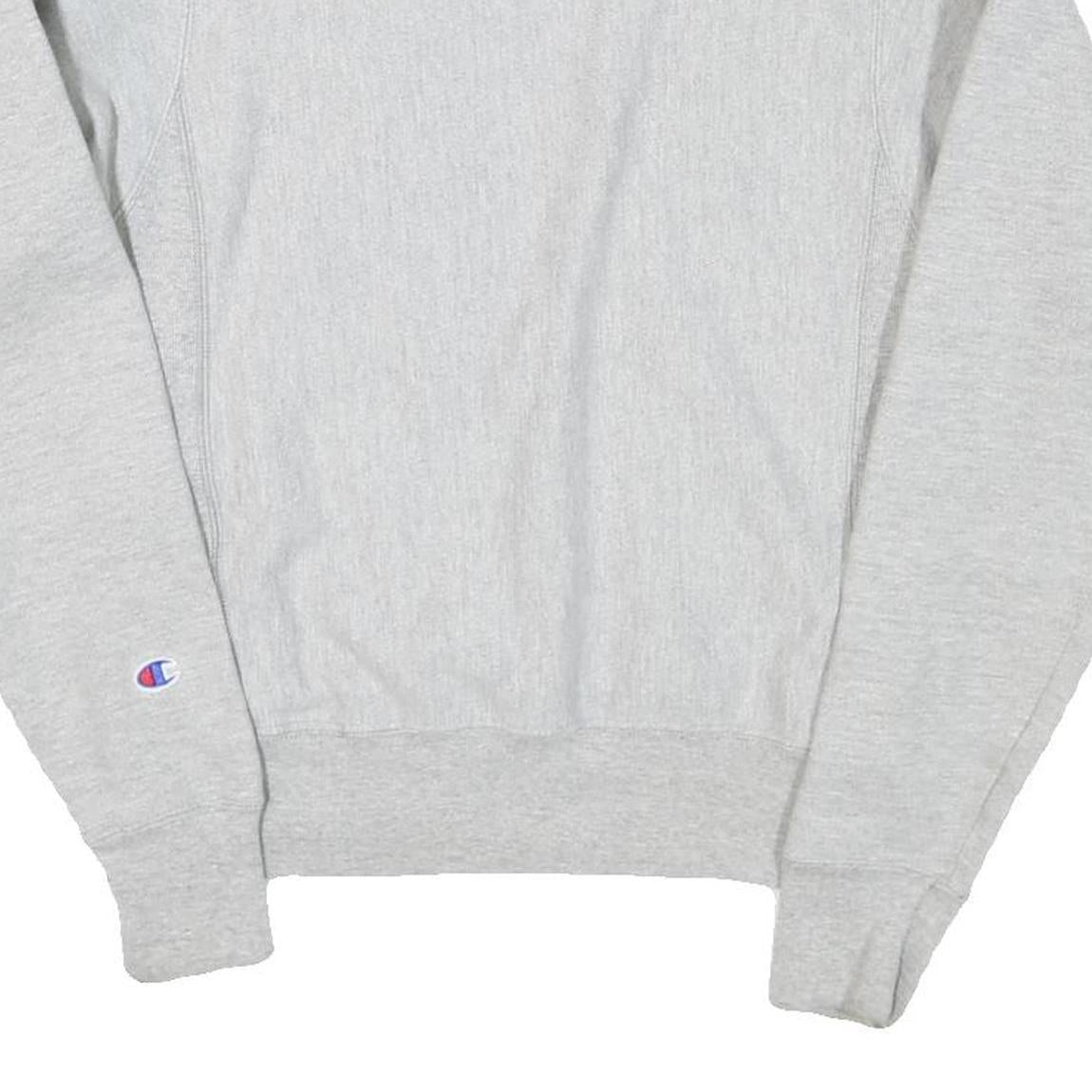 CHAMPION REVERSE WEAVE Mens Grey Crew Neck XS Cotton Blend Pullover Sweatshirt