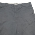 DICKIES Mens Shorts Grey Casual XL W40 Polyester Blend Workwear