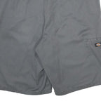 DICKIES Mens Shorts Grey Casual XL W40 Polyester Blend Workwear