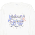 GILDAN Colorado Rennet Winner 2007 Baseball Mens T-Shirt White USA L
