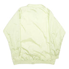 TUDOR COURT Womens Yellow Nylon Button Jacket L Lightweight Casual Outerwear