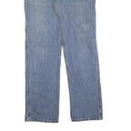 CARHARTT Mens Jeans Blue Regular Straight Denim Medium W32 L34 Workwear Zip