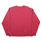 CHAMPION Mens Red Regis Crew Neck XL Cotton Blend Sweatshirt Pullover