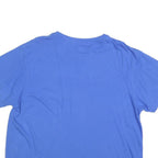 CHAMPION Womens Blue Graphic T-Shirt 2XL Short Sleeve Crew Neck Cotton Blend