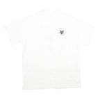 HANES Mens White Graphic T-Shirt L Short Sleeve Crew Neck Valencia High School