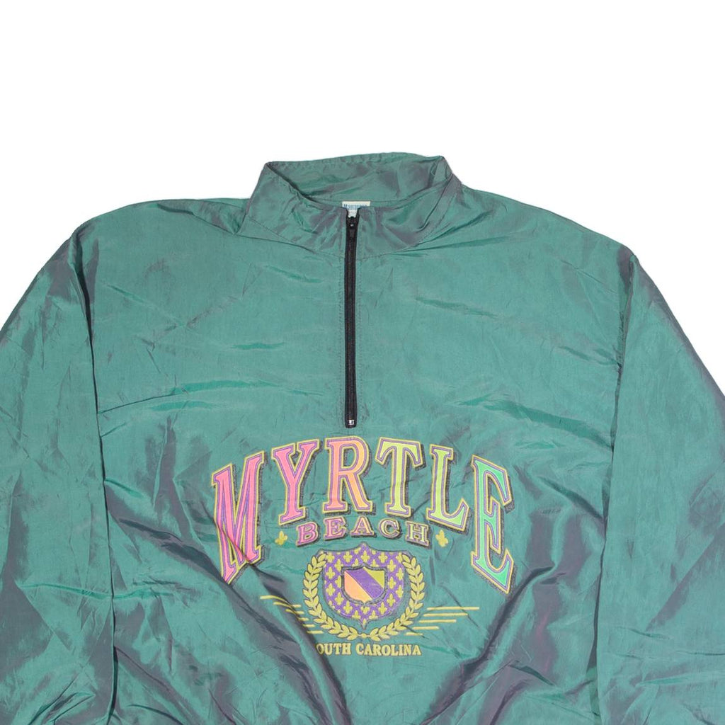 MAMACOCA Myrtle Beach Mens Shell Jacket Green USA ONE SIZE