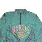 MAMACOCA Myrtle Beach Mens Shell Jacket Green USA ONE SIZE