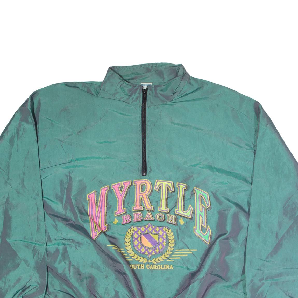 MAMACOCA Myrtle Beach Mens Shell Jacket Green USA ONE SIZE