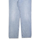 CARHARTT Mens Jeans Light Blue Regular Straight Denim W36 L34 Classic Cotton